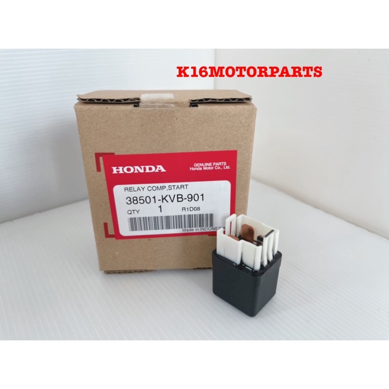 รีเลย์สตาร์ท CLICK / SCOOPY-I / ZOOMER-X RELAY START # เบิกศูนย์ # 38501-KVB-901 (กล่อง)