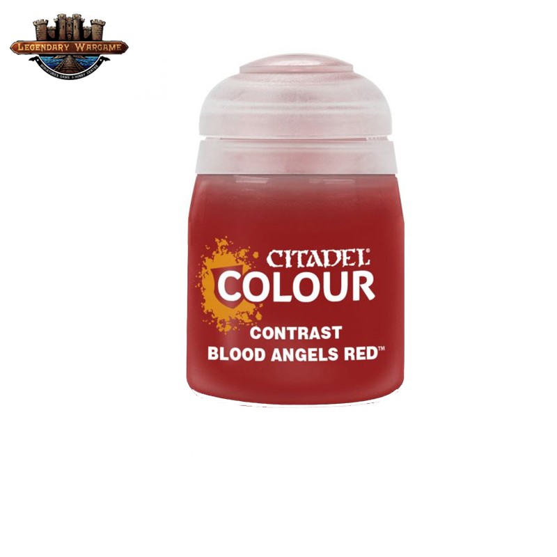 [BSFพร้อมส่ง] Citadel : CONTRAST: BLOOD ANGELS RED (18ML) (BS:F) สีอะคริลิคสำหรับทาโมเดล