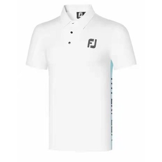 [FootJoy] เสื้อโปโลแขนสั้น แบบแห้งเร็ว เหมาะกับฤดูร้อน สําหรับผู้ชาย 2022