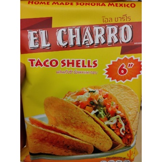 EL CHARRO TACO 🌮 SHELLS 6 inch . 10 pieces total 165g