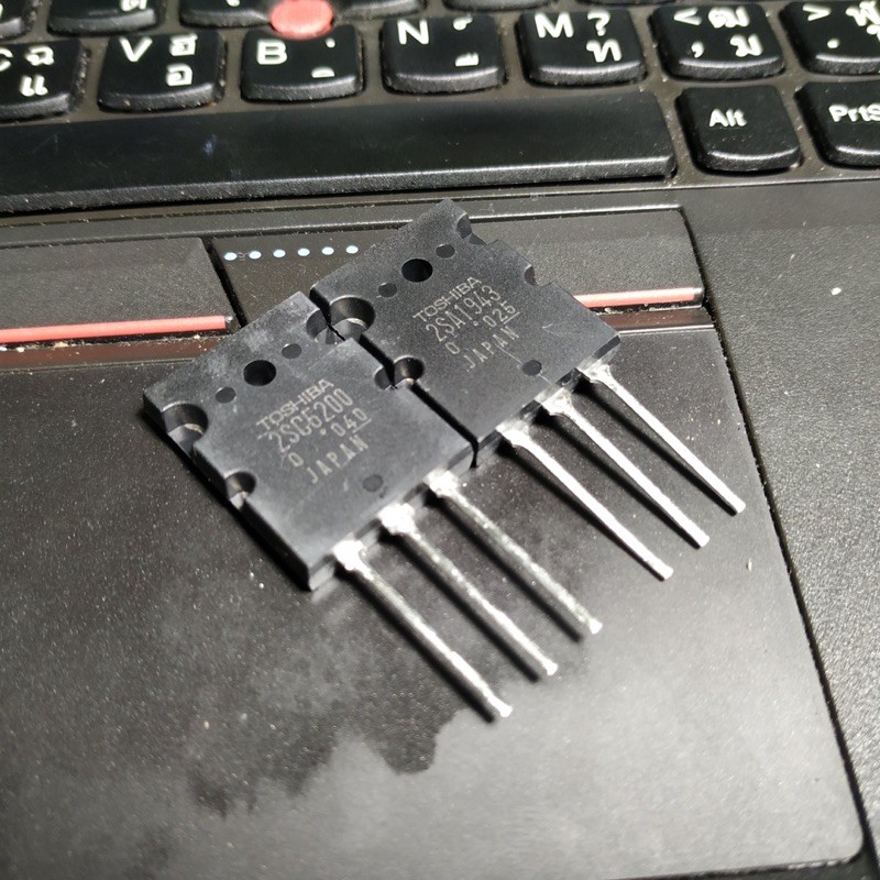 ทรานซิสเตอร์ 2SC5200/2SA1943 แท้ 100%