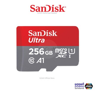 Sandisk Ultra Micro SD Card 128GB 256GB SDXC Class10 A1 Speed 120mb/s (SDSQUA4) ใส่ โทรศัพท์ เครื่องเล่นเกมส์