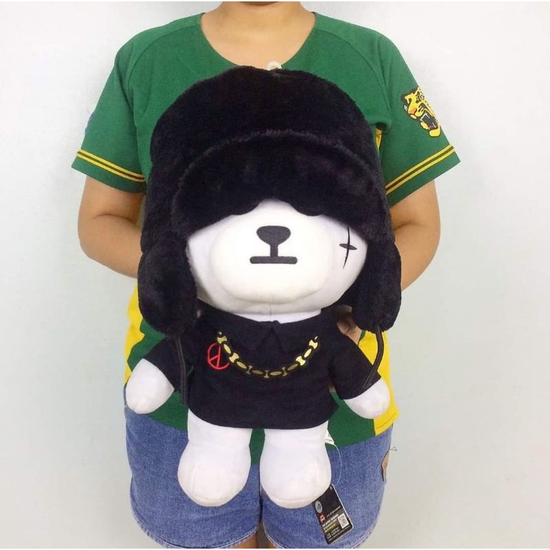 ตุ๊กตาหมีkrunk  bigbang งานแท้ญี่ปุ่น