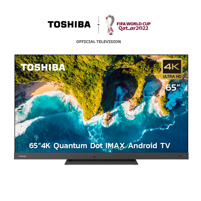 TOSHIBA  Android 4K UHD TV รุ่น 65Z770KP ขนาด 65 นิ้ว รับประกันศูนย์ 3 ปี Google Assistant Full Array LED Dolby Vision