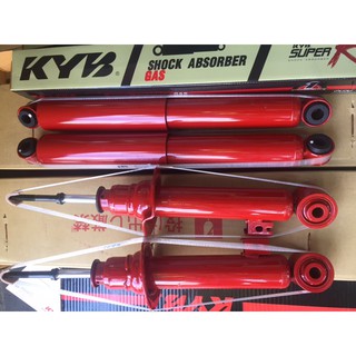 โช๊คอัพ    KAYABA      mitsubishi Triton ปร208-2014 รุ่น SUPER     RED 4wd ราคา4 ตัว