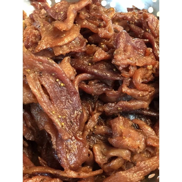 หมูสวรรค์ โชคดี 250 กรัม ของแห้ง ของทานเล่น เยาวราช(ร้านหมูหยองโชคดี วงเวียน22)