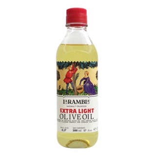 ลาแรมบลา น้ำมันมะกอก เอ็กซ์ตร้าไลท์ 500 มล - Extra Light Olive Oil 500ml La Rambla brand