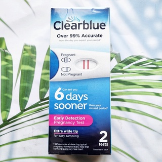 อุปกรณ์การตั้งครรภ์ ที่ตรวจครรภ์ แบบจุ่ม (Clearblue®) Early Detection Pregnancy 2 Tests