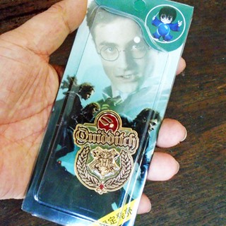 เข็มกลัดแฮร์รี่ พอตเตอร์ Quidditch Badge เข็มกลัดควิดดิช แฮรี่พอตเตอร์