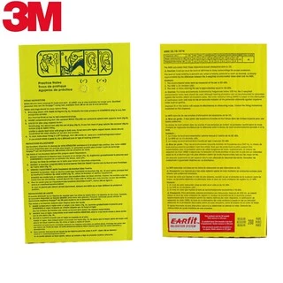 3M 1250 Earplug ปลั๊กอุดหูลดเสียง โพม น้ำหนักเบา ใช้งานง่าย ไม่เจ๊บหู (สำหรับร้านค้า มีพิเศษ)