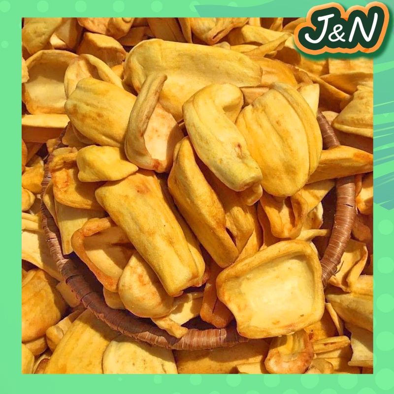 J&N ขนุนอบกรอบ ผักอบกรอบ ผักอบ ขนุน ขนุนอบ AAA 170,40 กรัม ผักอบกรอบพิมรี่พาย ผลิตใหม่ตลอด ไม่เหม็นหืน - รูปที่ 3