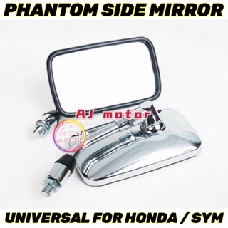 กระจกมองข้าง โครเมี่ยม สําหรับ HONDA SYM PHANTOM PHANTOM-150 CB4 CB400 WAVE W125 DASH W110 WAVE110 ALPHA W100 VF3I CERMIN