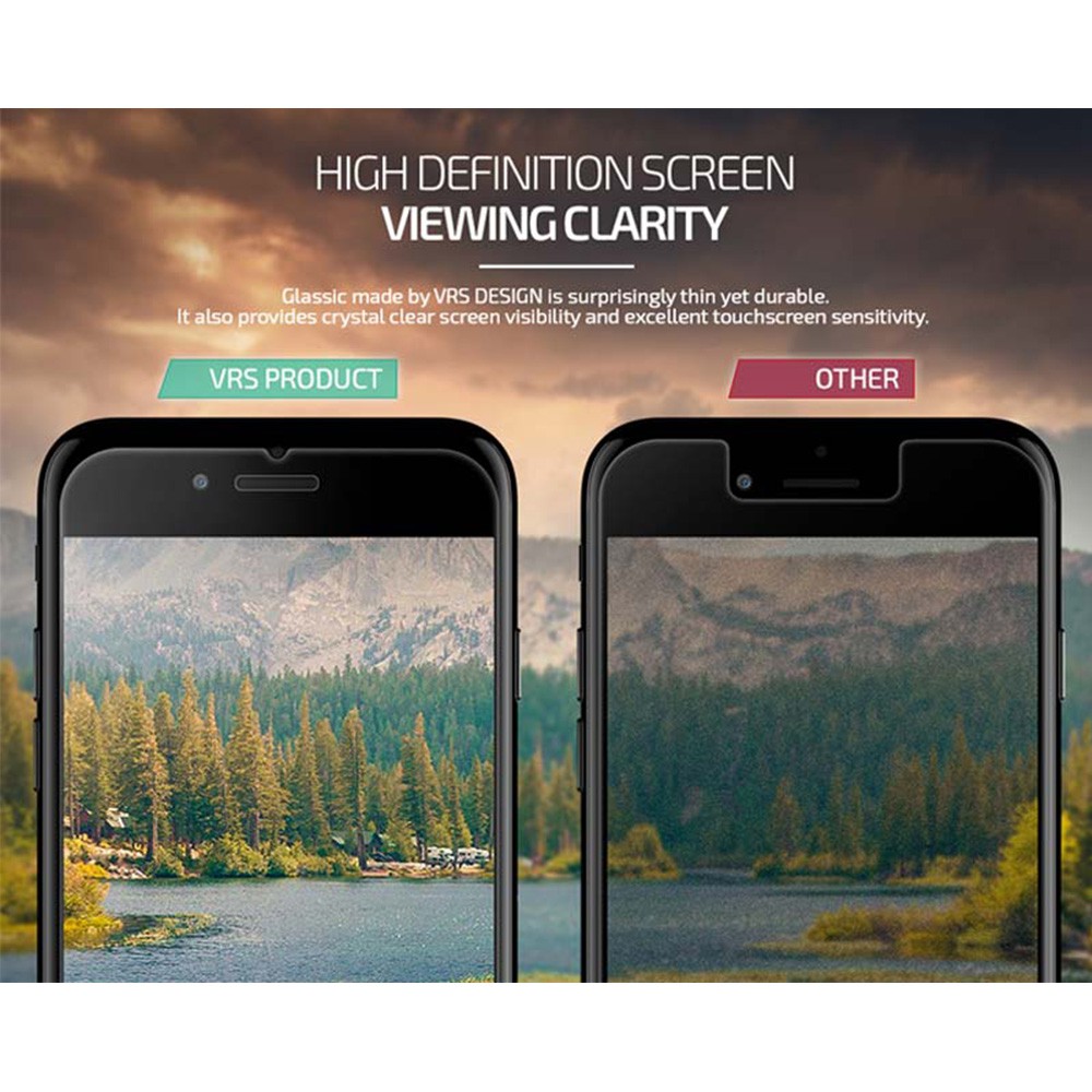 VRS DESIGN ฟิล์มกระจก ไอโฟน 5 5S SE รุ่น Glass Screen Protector Clear ...