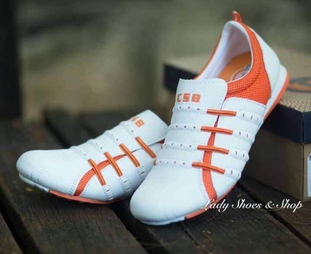 Csb รองเท้าผ้าใบผู้หญิงทรงสปอร์ต [W] ยี่ห้อcsb รุ่นT2161 size:37-41