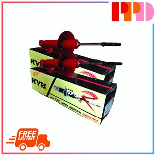 KYB โช้คอัพ คู่หน้า KAYABA ชนิดแก๊ส TOYOTA VIGO TGN15,TGN16,KUN16,GGN15 ปี 2005-2014 (รหัสสินค้า KP-410K02H,KP-420K02H)