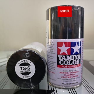 สีสเปรย์ทามิย่า Tamiya TS-6 Matt Black 100ml