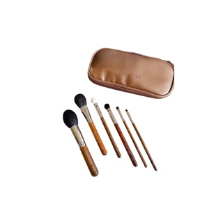 BRUSH STUDIO S series Set A1 : ชุดแปรงแต่งหน้าเบสิค 6 ชิ้น [ขนแพะ]