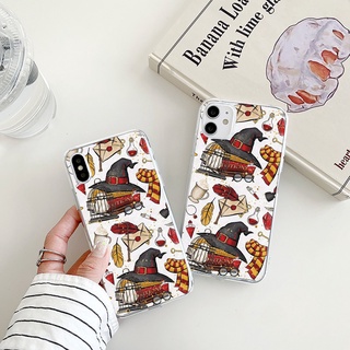 magic hat Harry Potter เคสไอโฟน 11 pro max iPhone 7 8 Plus Se 2020 เคส 14 13 12 promax case X Xr Xs Max 8พลัส tpu cover