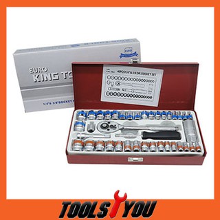 ประแจบล็อก EURO KING TOOLS 40 ชิ้น