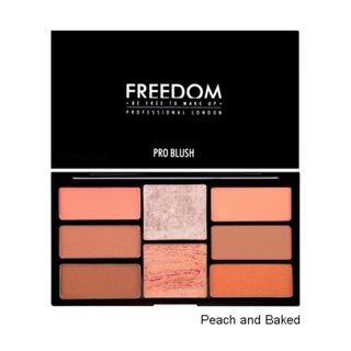 โทนส้มพีช Freedom Pro Blush Palette