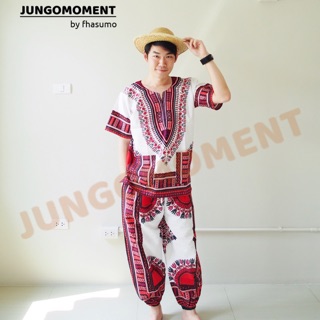 กางเกงขาจั๊ม สไตล์โบฮีเมียน ( Jungo jogger plant ) (ลด 80- ลูกค้าใหม่ code : NEWJUNG0000)