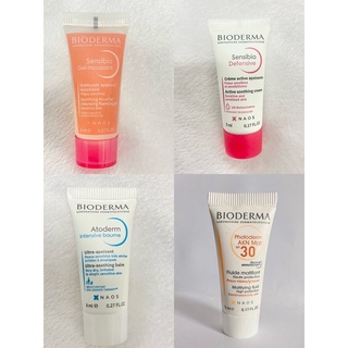 เซตทดลองผิวแพ้ง่าย  คัน ระคายเคือง ของแท้💯Bioderma ขนาดทดพกพา