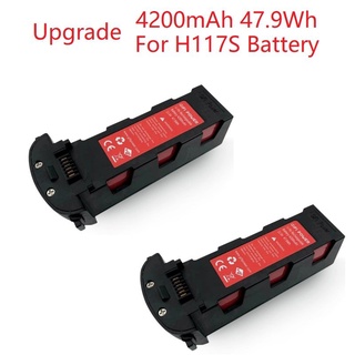 อัพเกรด 11.4v 4200mAh แบตเตอรี่สำหรับ Hubsan H117S Zino GPS RC Quadcopter อะไหล่ 11.4V แบตเตอรี่สำหรับ RC FPV Racing กล้