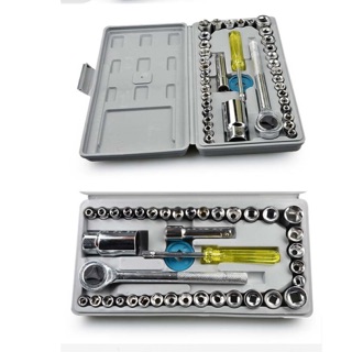 ชุดประแจบล็อก  new step asia ชุดประแจ ประแจ ประแจบล็อก Wrench สำหรับซ่อมรถ / 0485