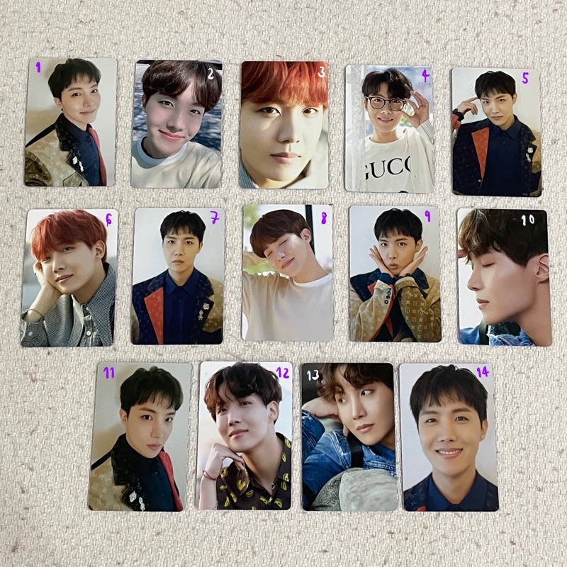 พร้อมส่ง หาร dicon BTS Photocard 101 : Jhope