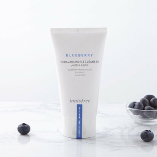 INNISFREE Blueberry Rebalancing 5.5 Cleanser 100ml.