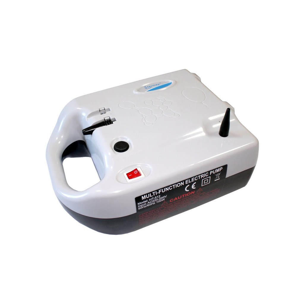 Stermay HT-501 ที่เป่าลูกโป่ง เครื่องสูบลูกโป่งไฟฟ้า แบบ 2 หัว สีชมพู ...