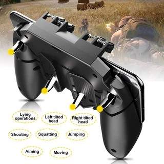 AK66 ใหม่ล่าสุด ด้ามจับ PUBG พร้อมปุ่มยิง PUBG / Free Fire จอยเกม จอยเกมส์ จอยเกมส์มือถือ