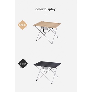 ALUMINUM SUPER LIGHT FOLDING TABLE SIZE