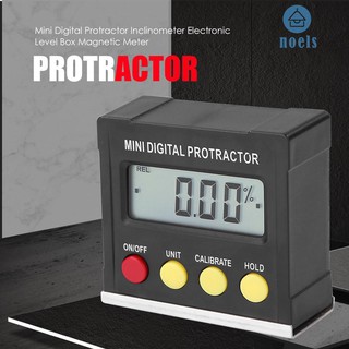 ☂Noel☤Mini Digital Protractor Inclinometer Electronic Level Box Magnetic Meter