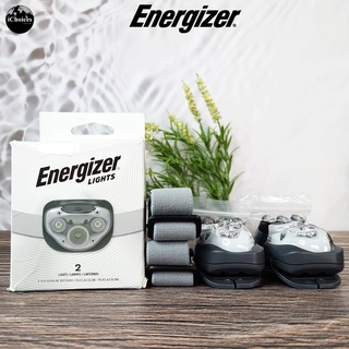 [Energizer] LED Headlamp Flashlight High-Performance Head Light For Outdoors, Camping ไฟฉายคาดศีรษะ ไฟหน้า 2 ดวง