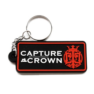 Capture The Crown พวงกุญแจ ยาง เท่ๆ   ร็อค พังค์ เมทัล 2-3 วันรับของ CCN297