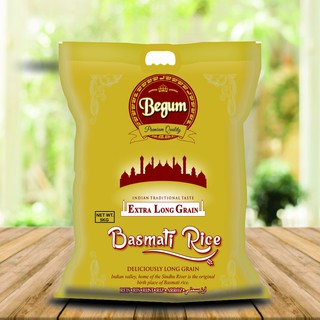 Begum Basmati Rice 5kg ข้าวบาสมาตี