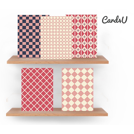 (พร้อมส่ง) การ์ดอวยพร 9.60 Baht/แผ่น (Greeting Card) เพื่อติดของขวัญ ช่อดอกไม้ หรือเขียนข้อความ ชุดร