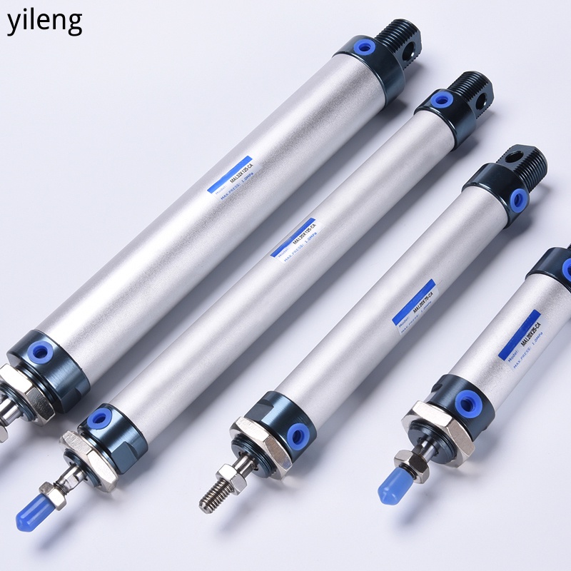 Airtac ประเภทกระบอก MAL Series อลูมิเนียมมินิกระบอก MAL25x25 25x50 25x100 25x150 25x200 25x250 25x300 25x400 ในสต็อก