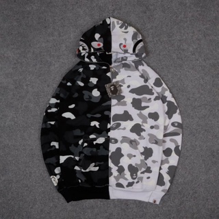 เสื้อแจ็คเก็ต มีซิป HOODIE BAPE เรืองแสงในที่มืด