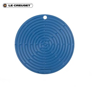 LE CREUSET แผ่นฉนวนกันความร้อนซิลิโคน แผ่นรองหม้อ แผ่นรองจาน แผ่นรองจาน แผ่นรองกันร้อนลวก