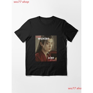 Chinese TV series The Untamed Wei WuXian : Xiao Zhan Essential T-Shirt ผู้หญิง ดพิมพ์ลาย เสื้อยืดผ้าฝ้าย คอกลม cotton คว