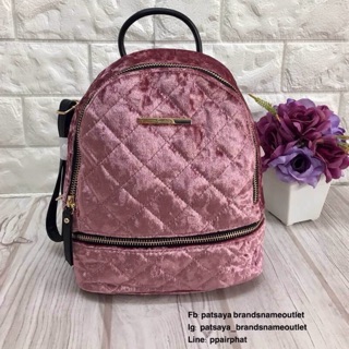 New arrival. ALDO MINI BACKPACK BAG 2017แท้💯outlet  พร้อมส่งรุ่นใหม่ล่าสุดค่ะ!!! สุดคุ้ม!!!กระเป๋าวัสดุหนังกำมะหยี่นิ่ม