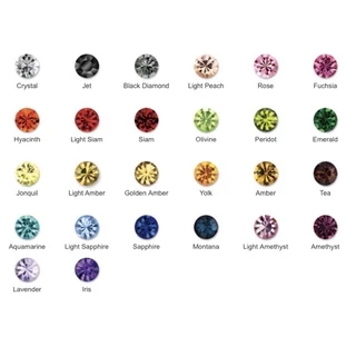 (3mm)(4mm)(5mm)(6mm)(8mm)(10mm)เพชรกระจกก้นปรอท