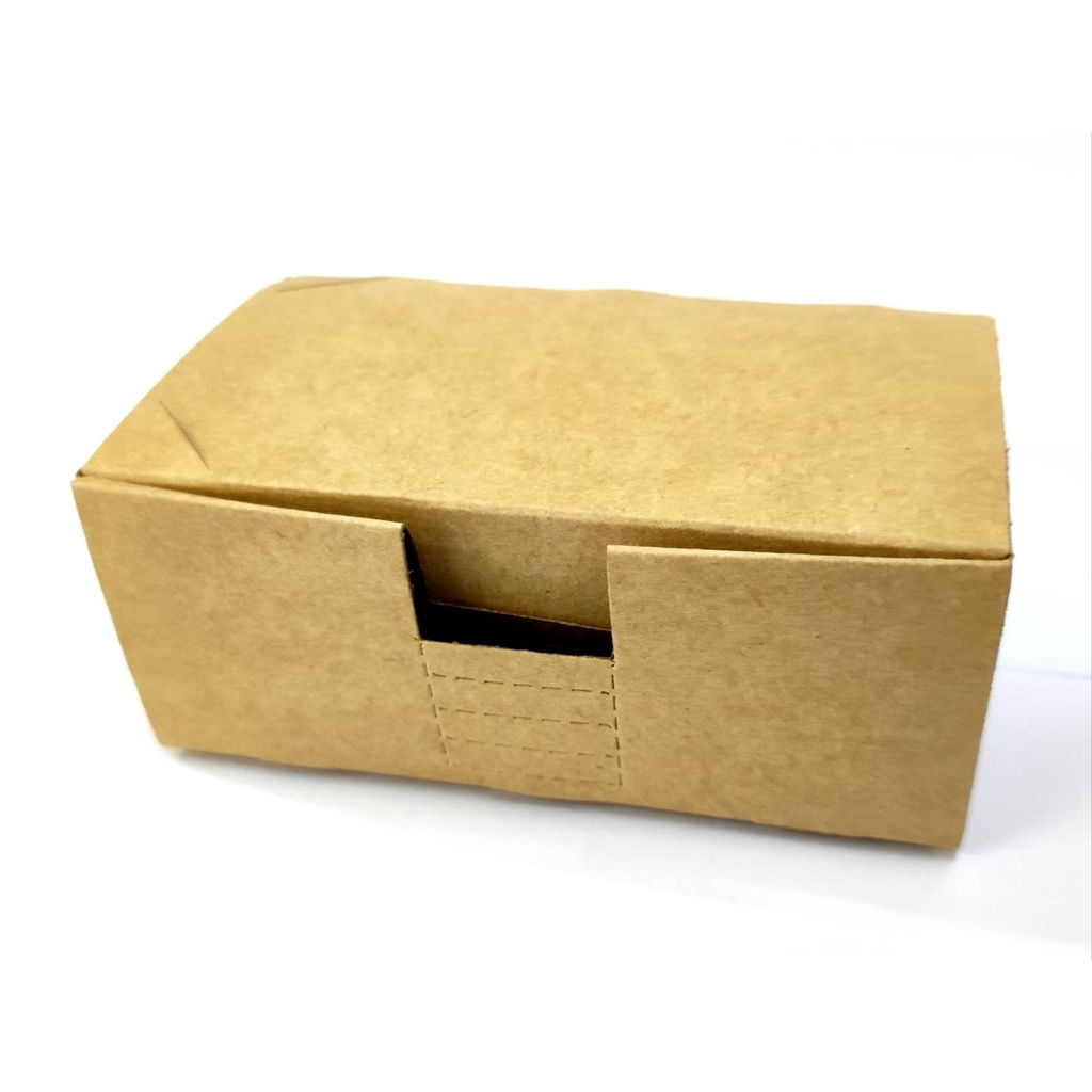 โปรโมชั่่น กล่องนามบัตรกระดาษ กล่องใส่นามบัตร  กล่องนามบัตรกระดาษคราฟ แพ็ค 50/100 กล่อง