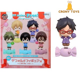 【 Crony.Toys】Pop Candy Anime Free! High Speed! Iwatobi Swim Club : Rei Ryugazaki Mascot Figure