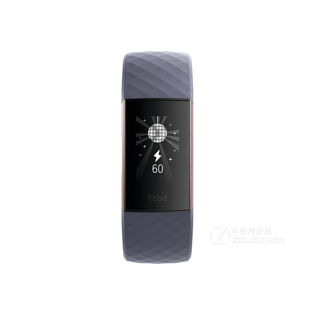 Fitbit Charge 3 Heart Rate Fitness Smartwatch นาฬิกาสปอร์ตคู่รักชายและ ...