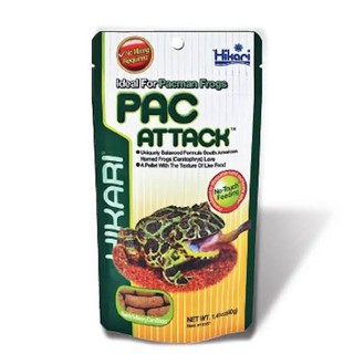 อาหารกบฮอร์นฟ็อค ชนิดแท่ง 40g Hikari Packman Frog PAC Attack Food