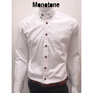 เสื้อเชิ้ตผู้ชาย เสื้อเชิ้ตผ้ารุ่นพิเศษ Monotone Shirt Original