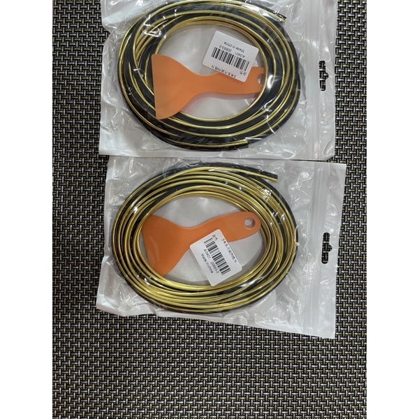 ขอบทองและขอบเงินติดขอบตู้ลำโพงสินค้าอย่างดีมีมาตรฐาน  ขนาด5เมตร🇹🇭